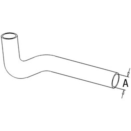 Aftermarket Upper Radiator Hose D4NN8260A